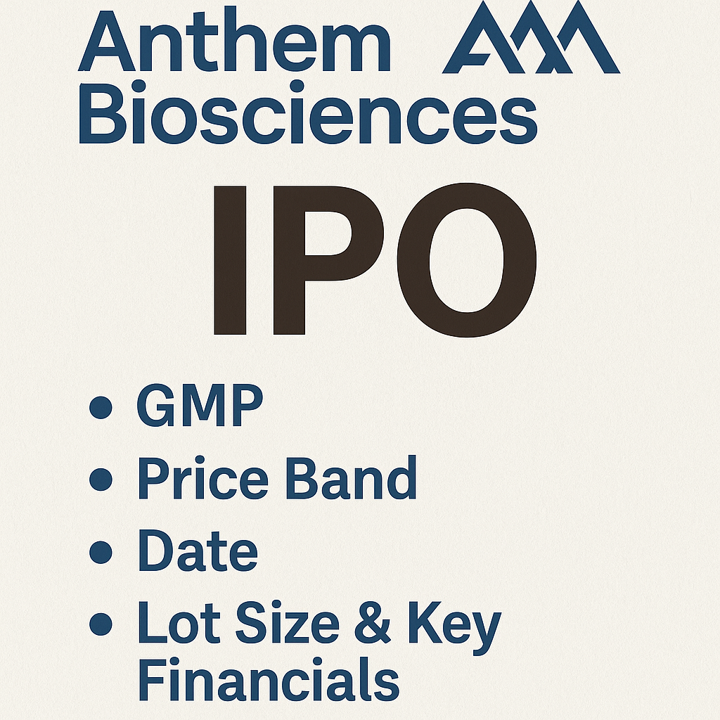 Anthem Biosciences IPO: GMP, Price Band, Date, Lot Size; Key Financials Explained