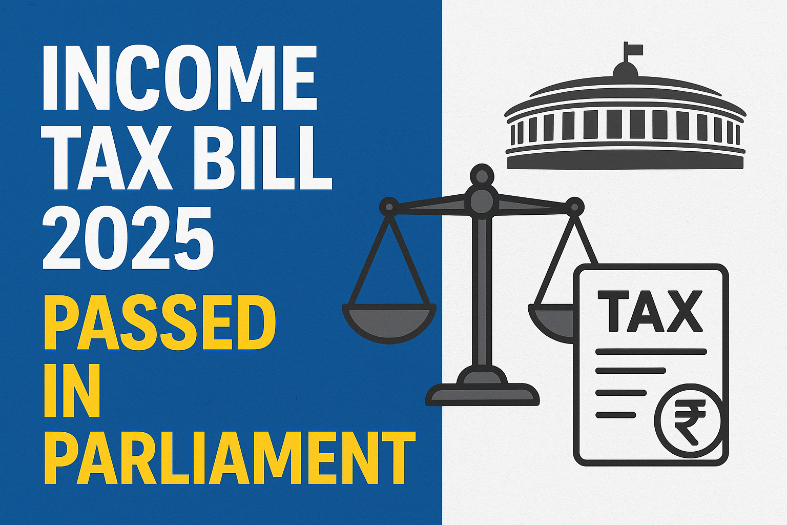 Historic Reform: Parliament Approves Income Tax Bill 2025