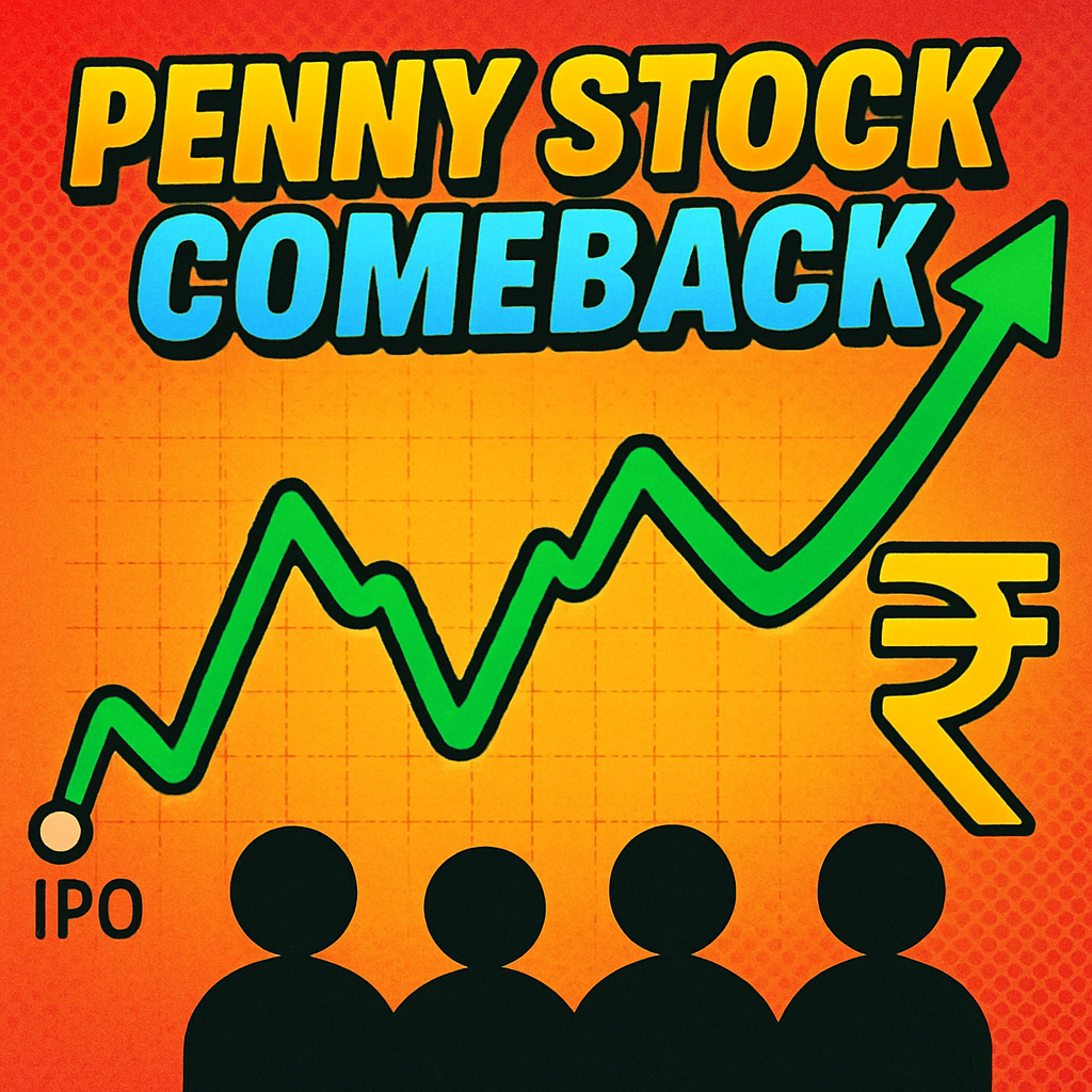 Penny Stock Comebacks in India – IPO Highs, Market Lows, and Recovery Stories