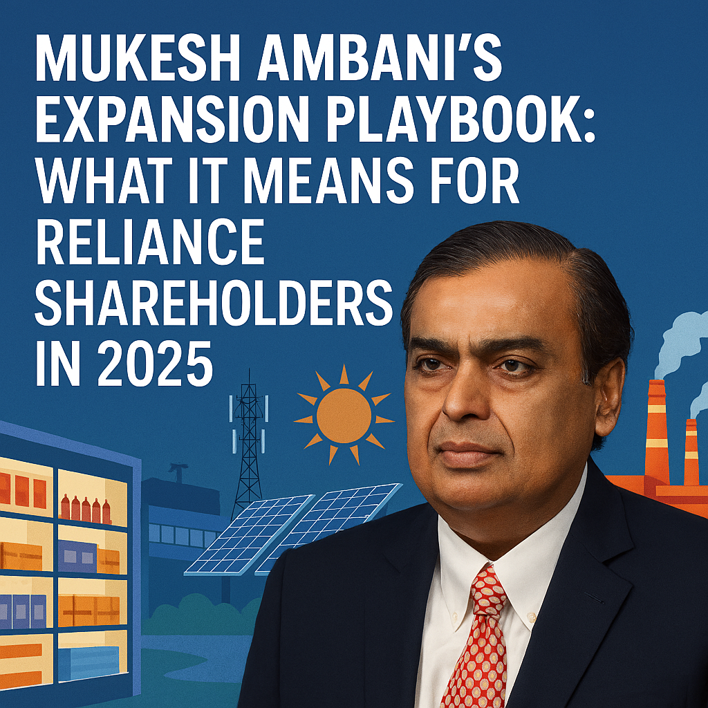 Mukesh Ambani’s Expansion Playbook: What It Means for Reliance Shareholders in 2025