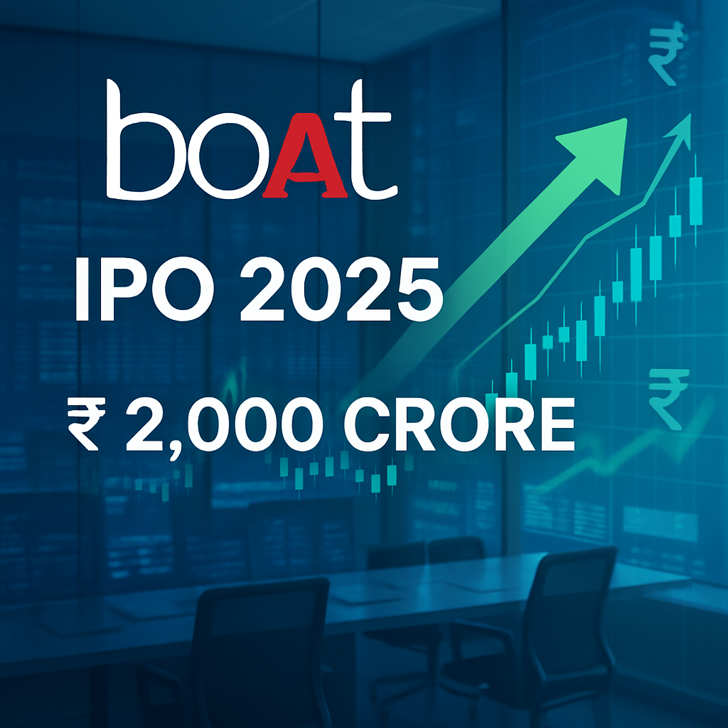 boAt IPO 2025: A ₹2,000 Crore Fundraising for India’s Leading Consumer Tech Brand