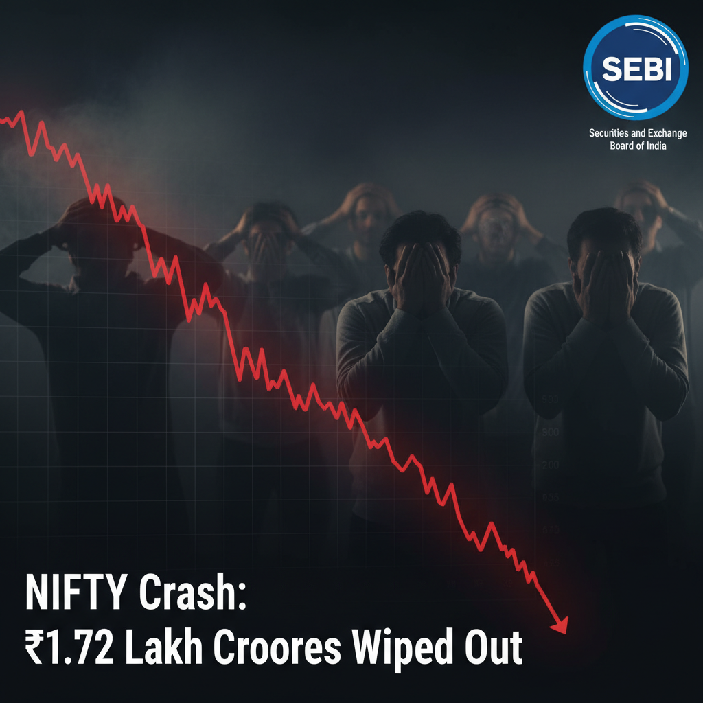 SEBI Accuses NSE Over Nifty Crash: 1.72 Lakh Crores Wiped Out in Shocking Market Rout